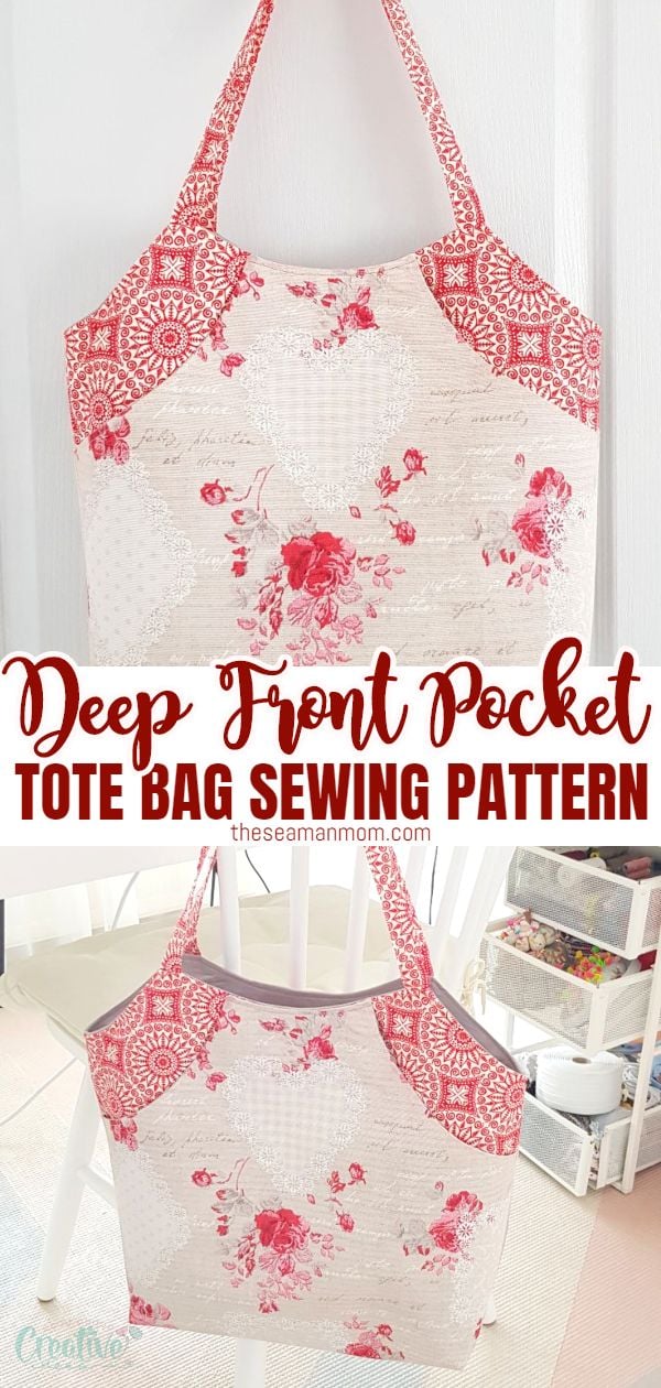 Pocket tote bag pattern