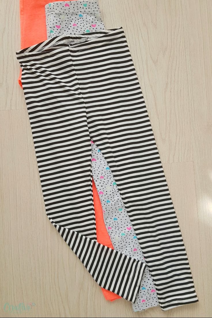 Girls Leggings, Pattern : Plain, Color : Black at Best Price in Goa | Style  Mentastic