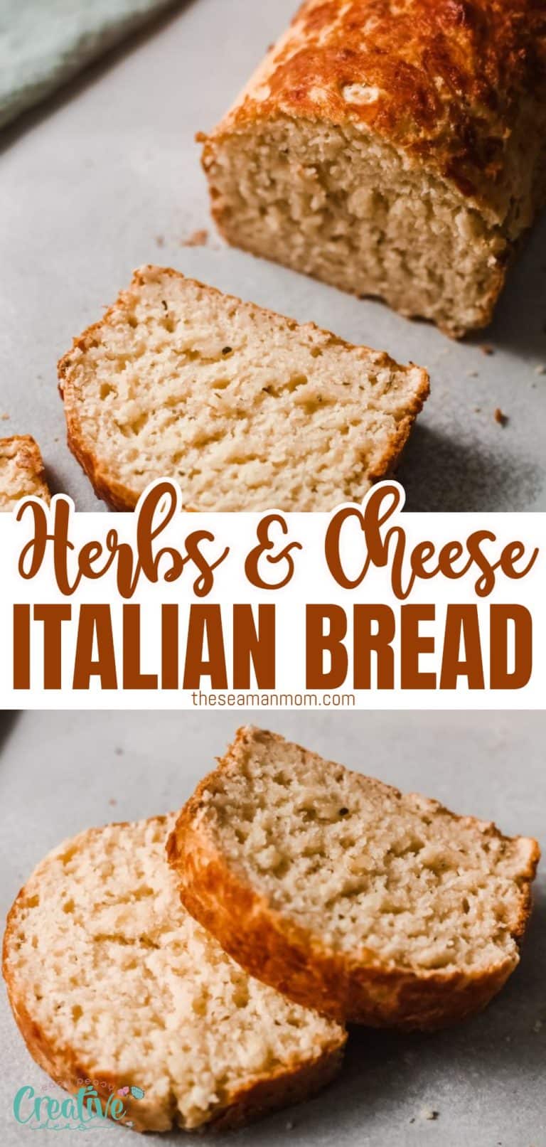 Italian Herbs and Cheese Bread Easy Peasy Creative Ideas