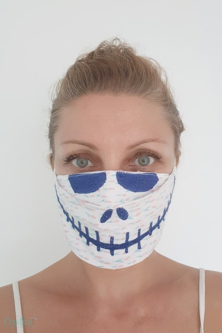 Halloween 3D face mask