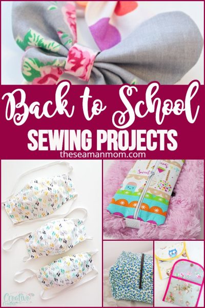 30 back to school sewing projects - Easy Peasy Creative Ideas