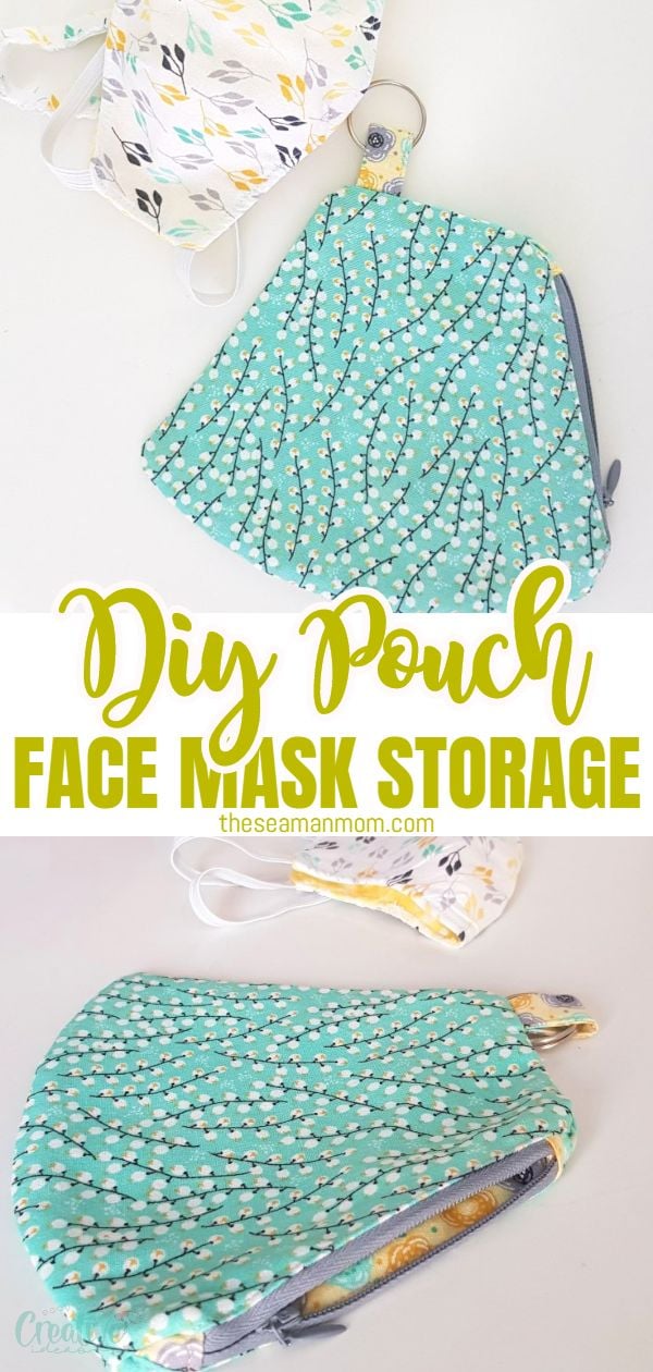 Face mask pouch