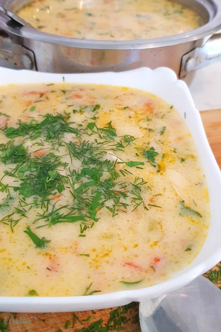 Avgolemono soup recipe