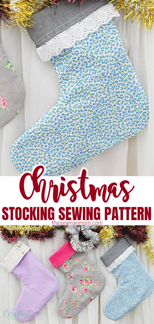 Christmas stocking sewing pattern