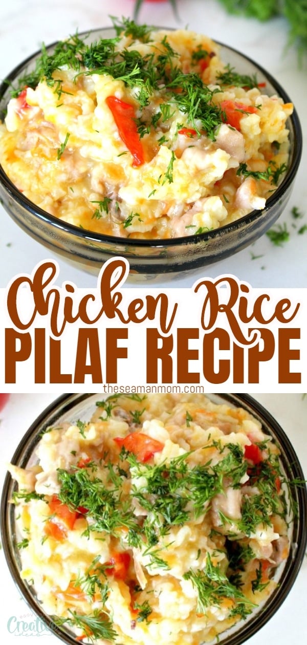 Delicious And Easy Chicken Rice Pilaf - Easy Peasy Creative Ideas