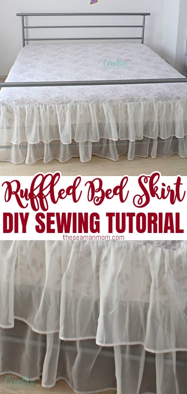 DIY bed skirt