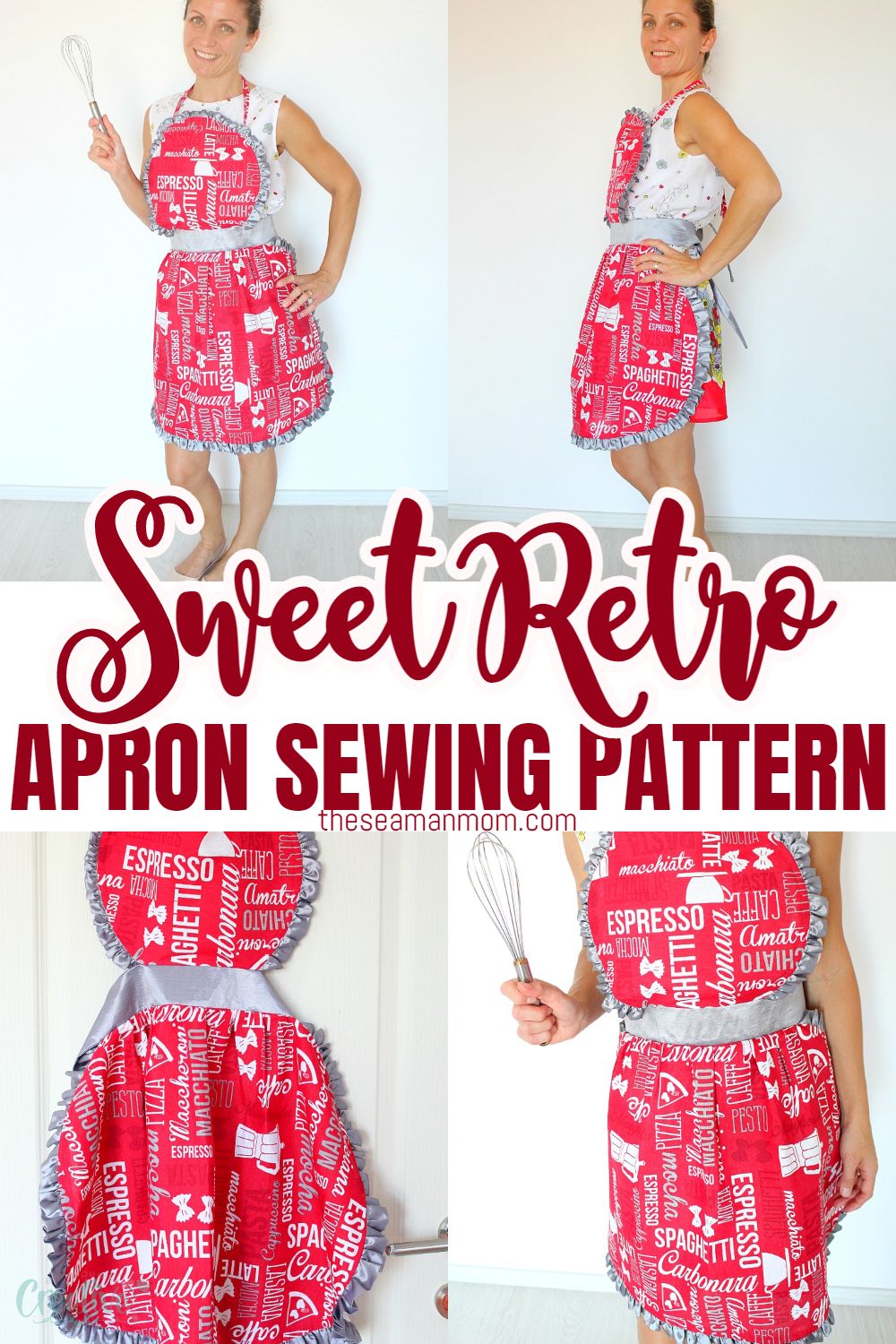 Vintage apron pattern