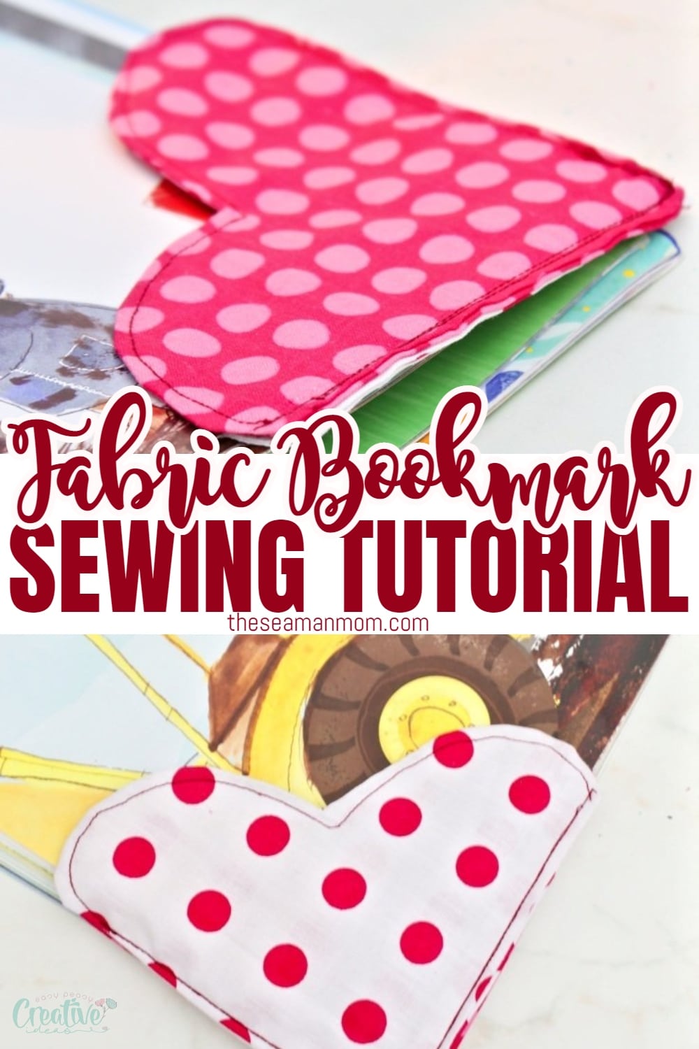 Fabric Corner Bookmark Printable Tutorial — Crafty Staci