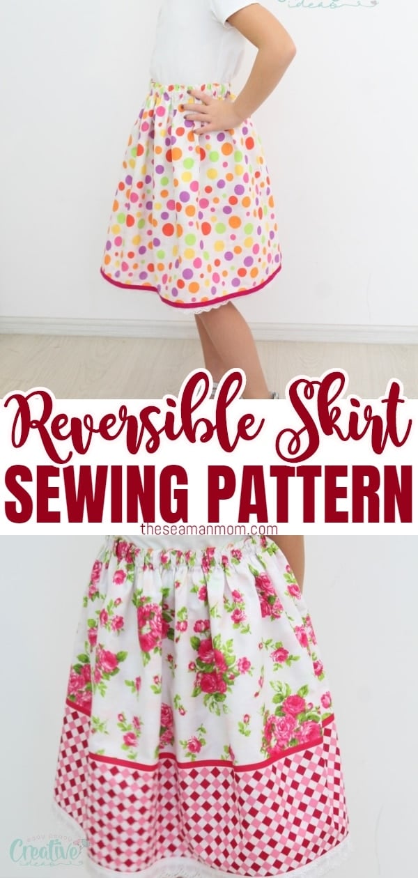 Reversible skirt sewing tutorial