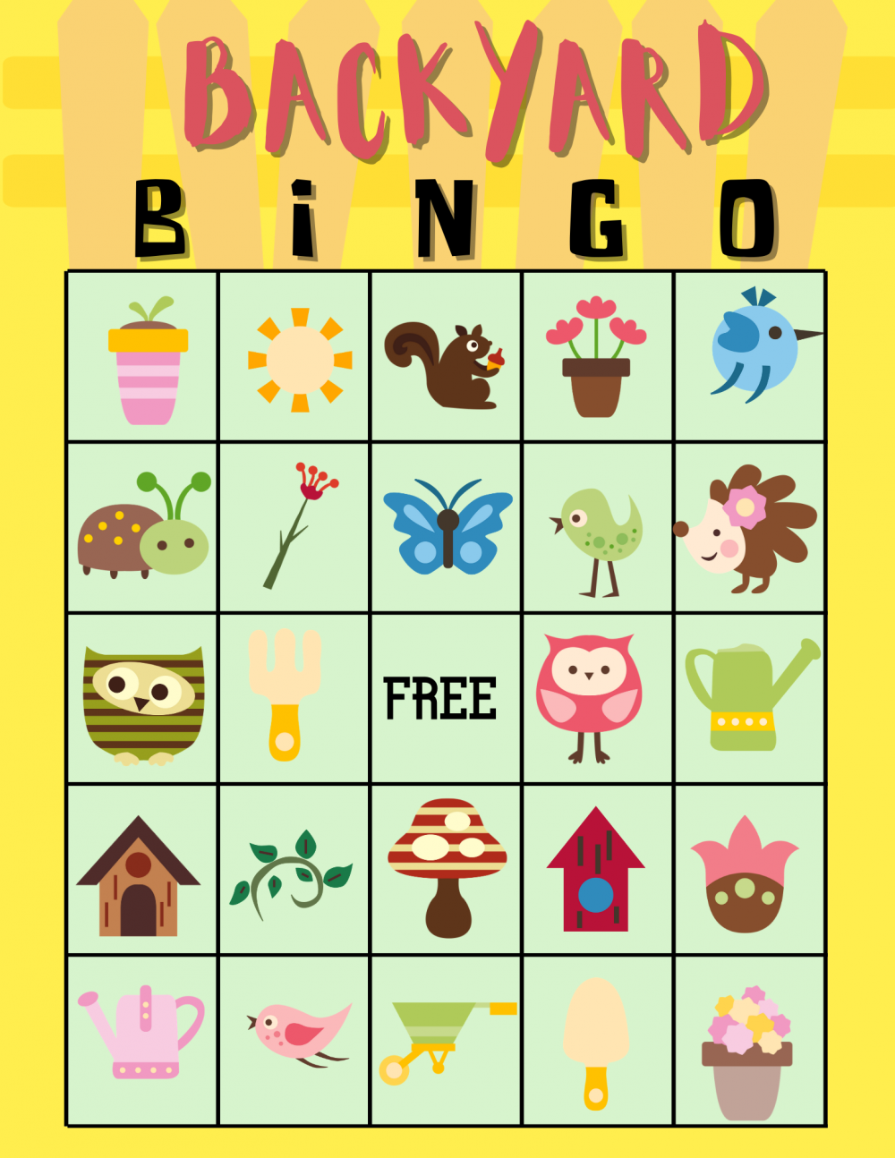 Printable Bingo Cards, Fun Family Activity - Easy Peasy Creative Ideas