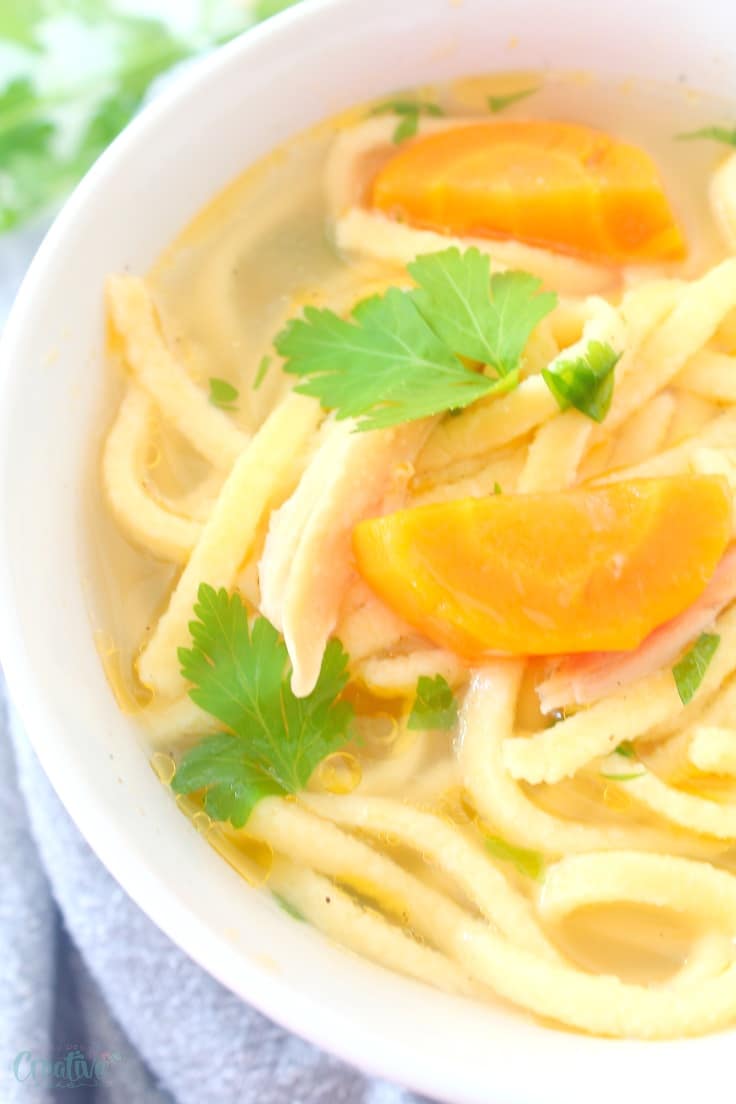 You’ll love this super yummy, comforting and easy to make noodle soup