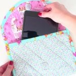 Quilted tablet case