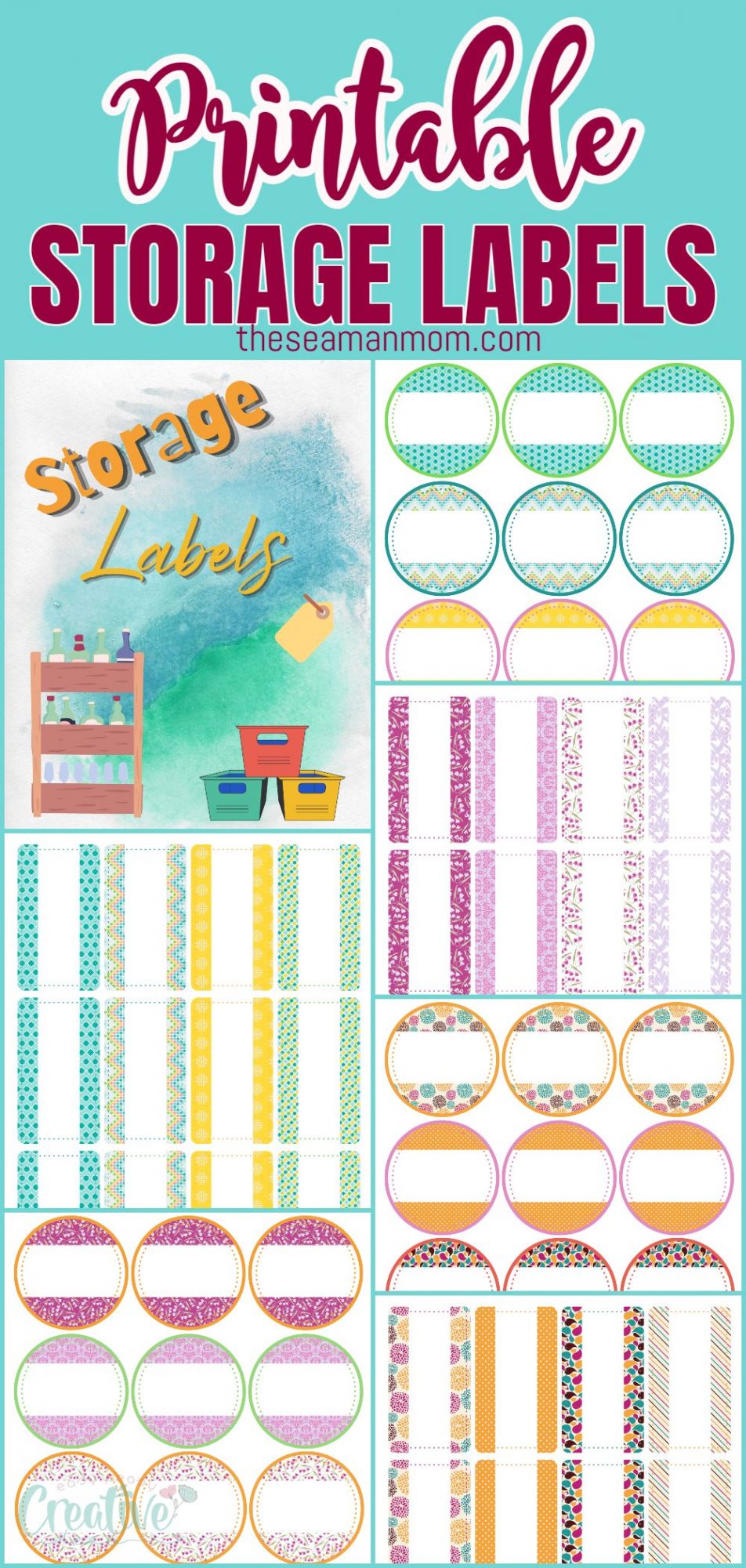 Printable Labels For Organizing Kids Clothes Plus Tips  Kids clothes  organization, Kids labels, Labels printables free