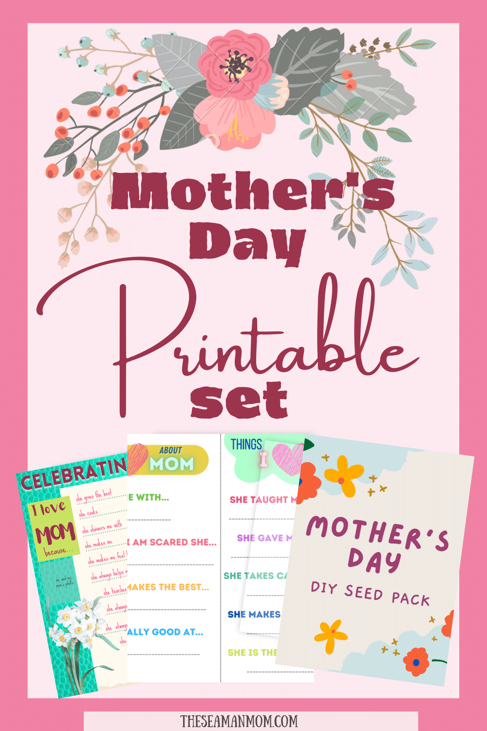 Printable Mother's day card