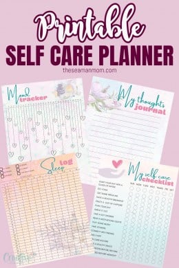 FREE Printable Self Care Planner - Easy Peasy Creative Ideas