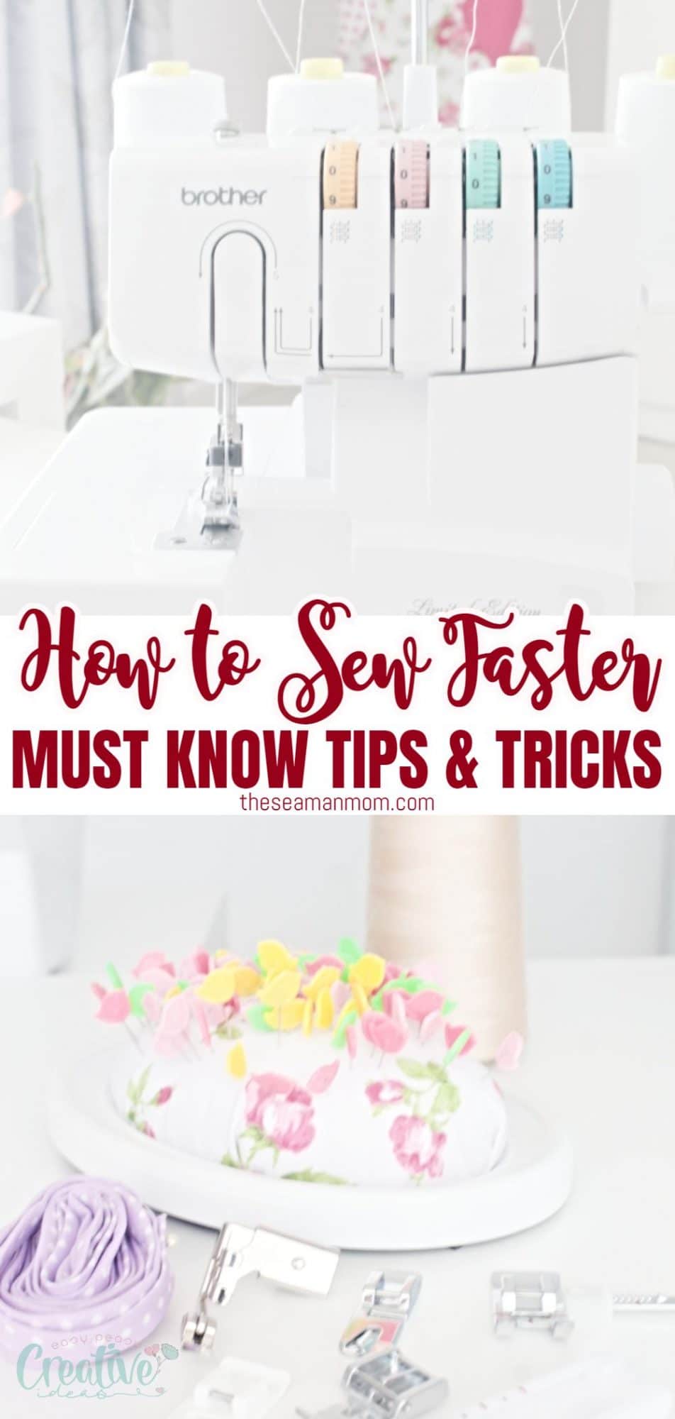 Sew faster tips and tricks for better sewing