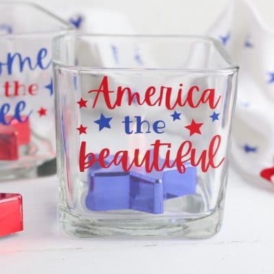4th of July DIY candle holders – So Simple Even Your Kids Can Do It