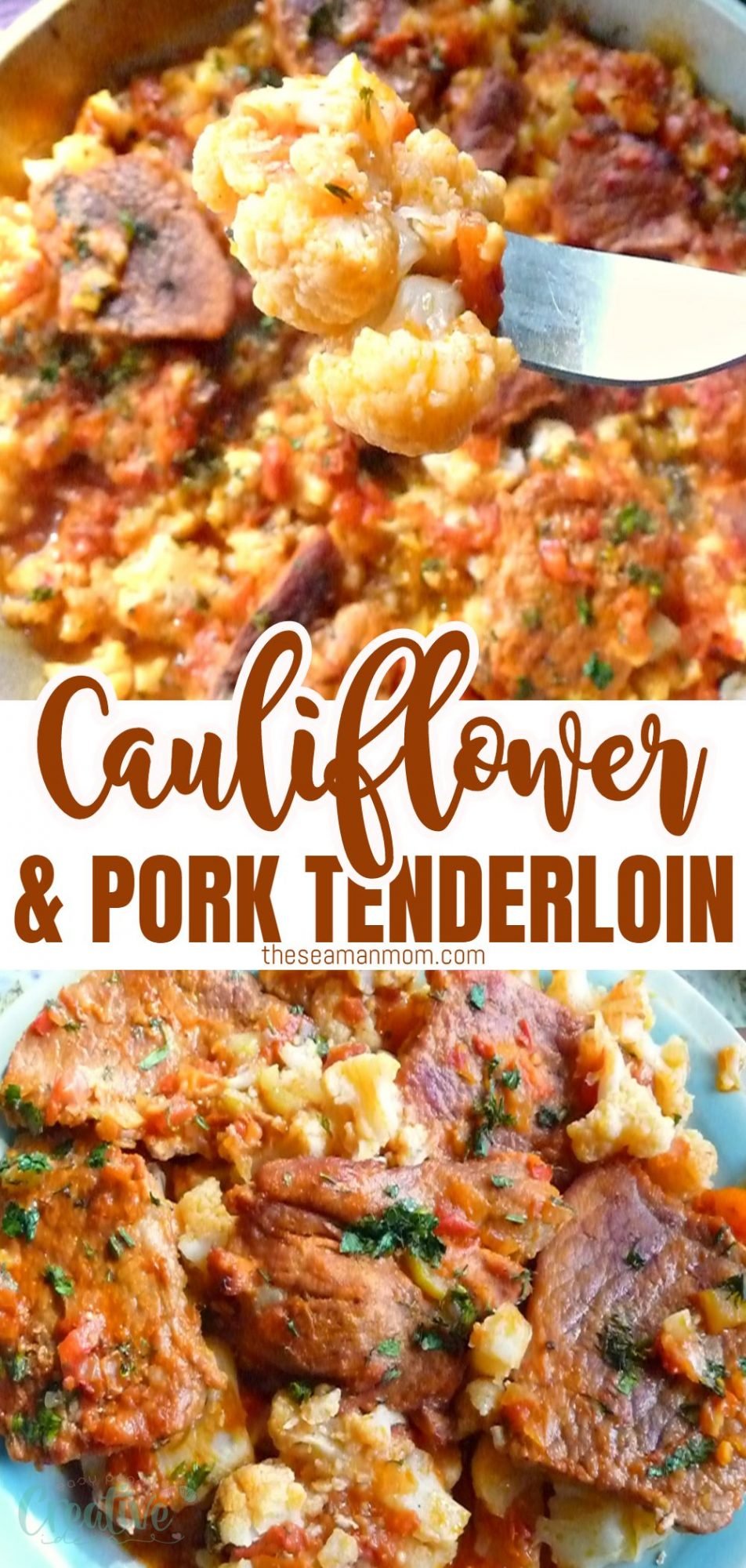 Pork and cauliflower recipe