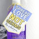 Image of a cleaning product with a teacher gift tag attached