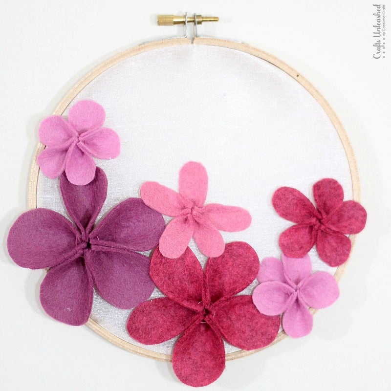 Felt flower projects