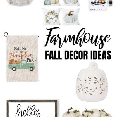11 Beautiful FARMHOUSE FALL DECORATIONS to Add to Your Home
