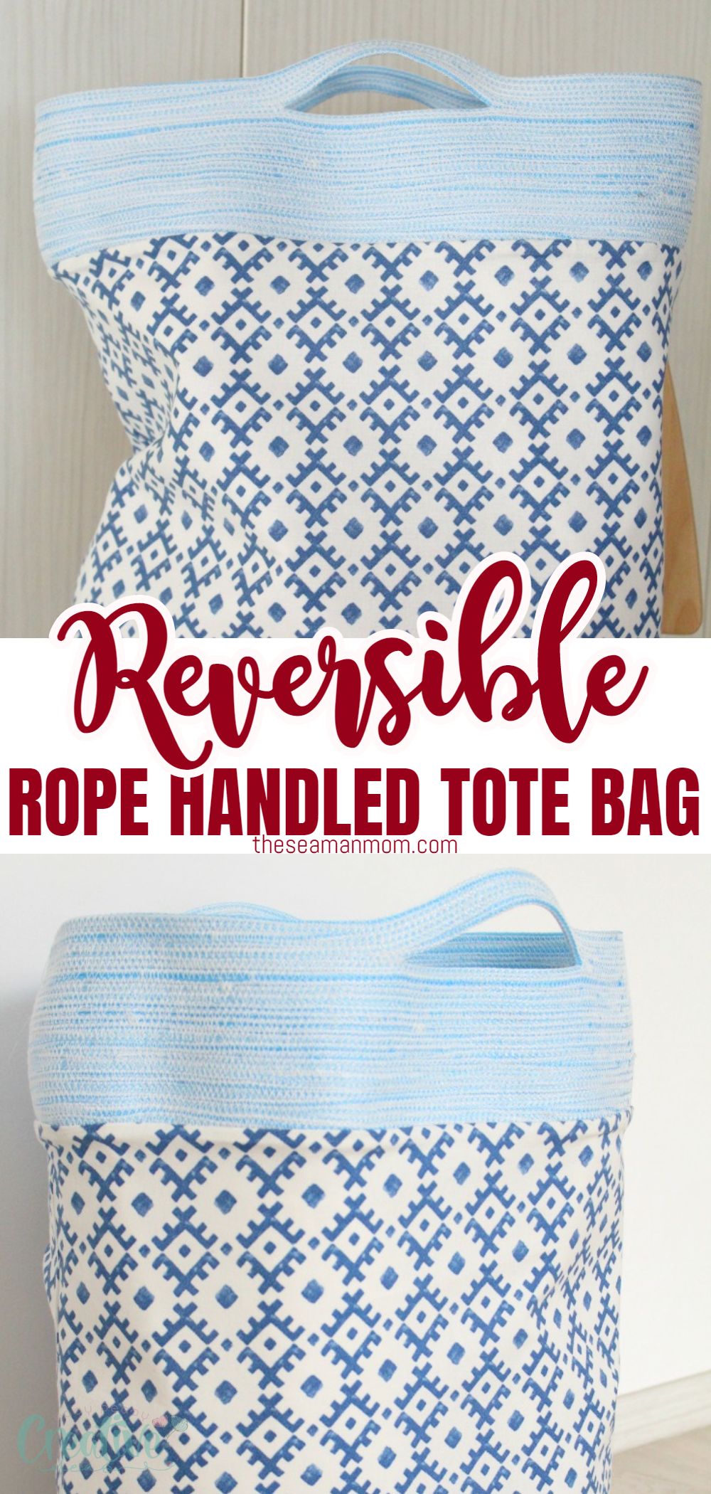 HOW TO MAKE BAG HANDLES With Rope - Easy Peasy Creative Ideas