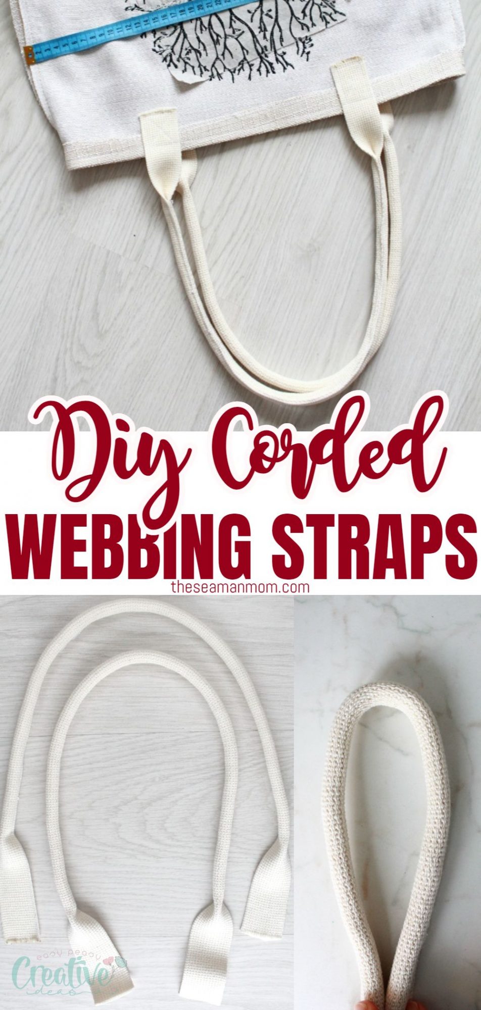 Webbing Straps for Bags, Handles for Tote Bags