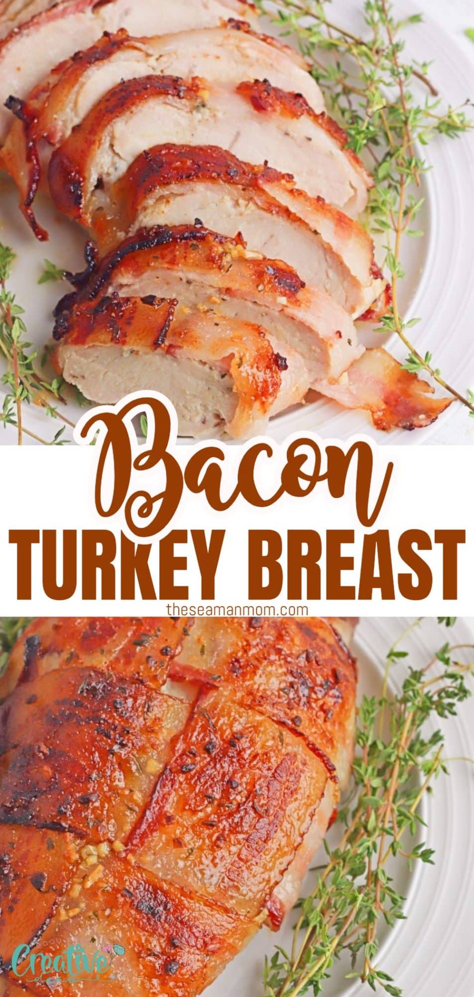 Bacon wrapped turkey breast recipe