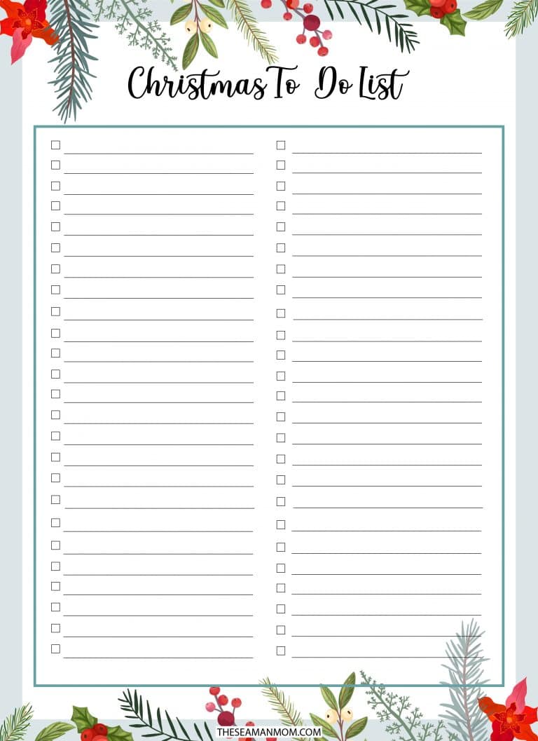 The Best Complete CHRISTMAS PLANNER - Easy Peasy Creative Ideas