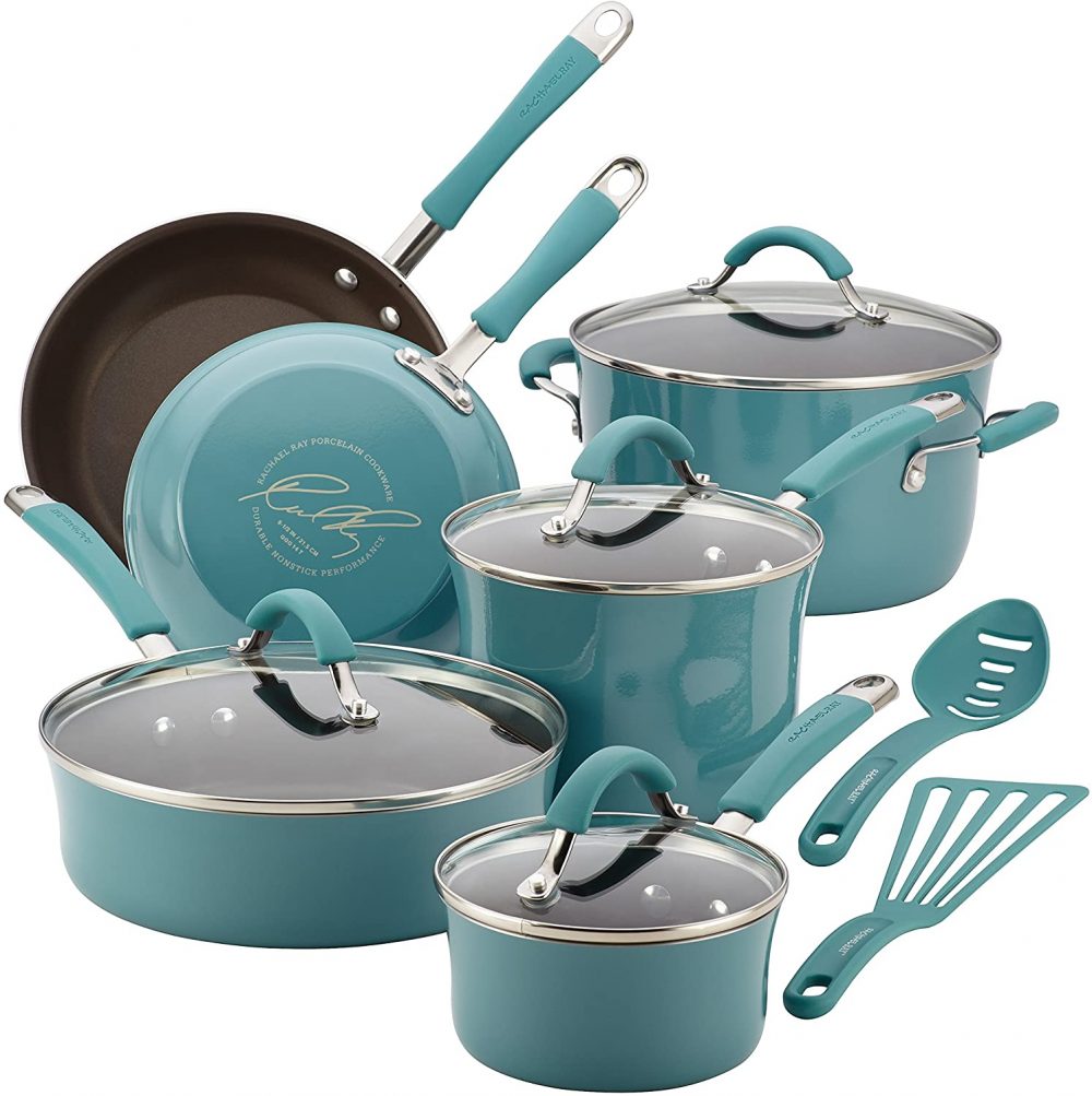 Nonstick Pots and Pans Set 5 Piece Nonstick Cookware Set Stay Cool Handles, Dishwasher  Safe Dorm Room Essentials Cookware Set, Includes Fry Pans, Saucepan/Pot and  Lids College Essentials Kitchen Set - Yahoo