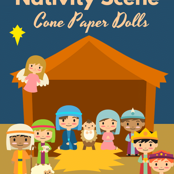 10 Easy Nativity PRINTABLE PAPER DOLLS - Easy Peasy Creative Ideas