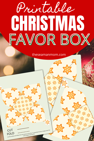 PRINTABLE BOX TEMPLATE For Christmas - Easy Peasy Creative Ideas
