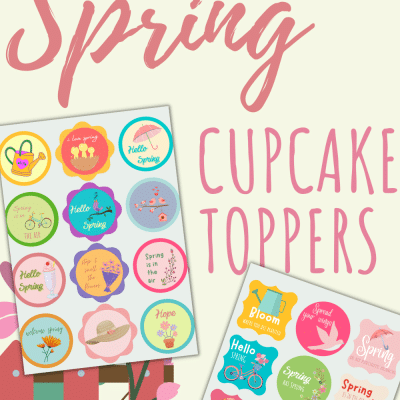 Printable cupcake toppers for Your Next Fun Party
