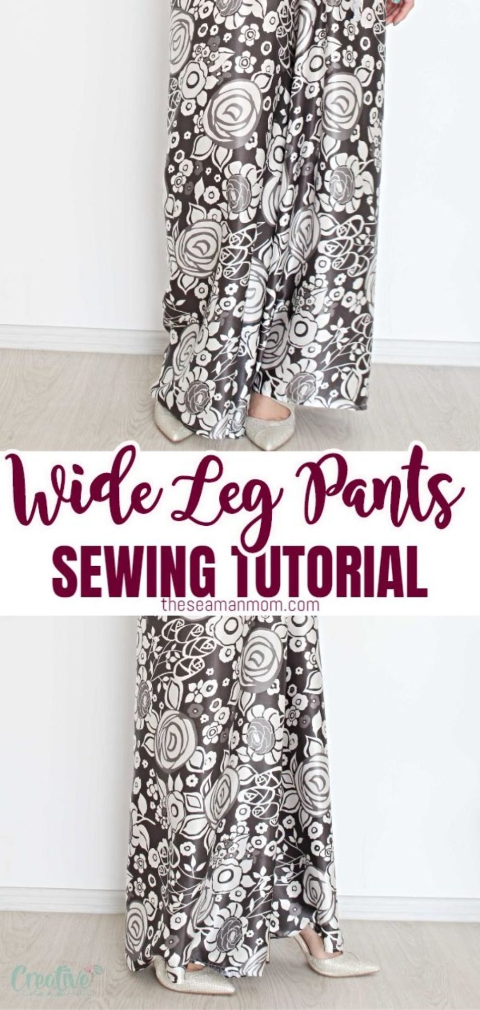 DIY Sewing Wide Legged Pants, FREE Sewing Patterns