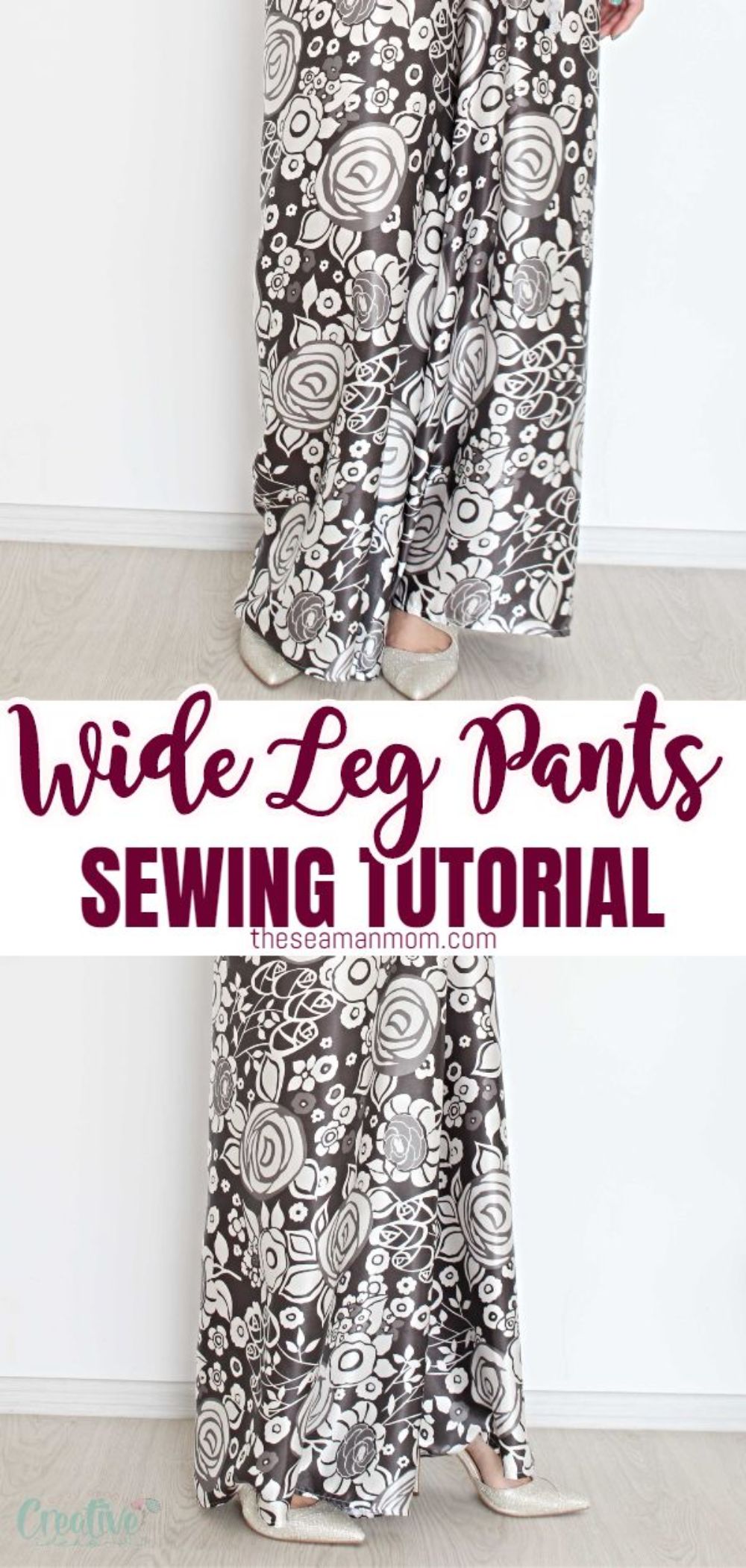 Wide leg pants are a great way to add some extra style and comfort into your wardrobe! But, they can be difficult to make if you don’t know what you’re doing. Don't know how to make wide leg pants? Luckily for you, I have created this tutorial with easy step-by-step instructions so that anyone can create their own wide leg pants pattern and sew a fabulous pair! via @petroneagu