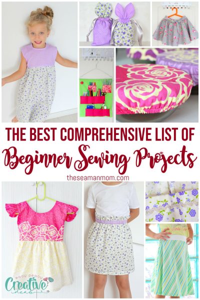 Easy and Fun Beginner Sewing Projects - Easy Peasy Creative Ideas