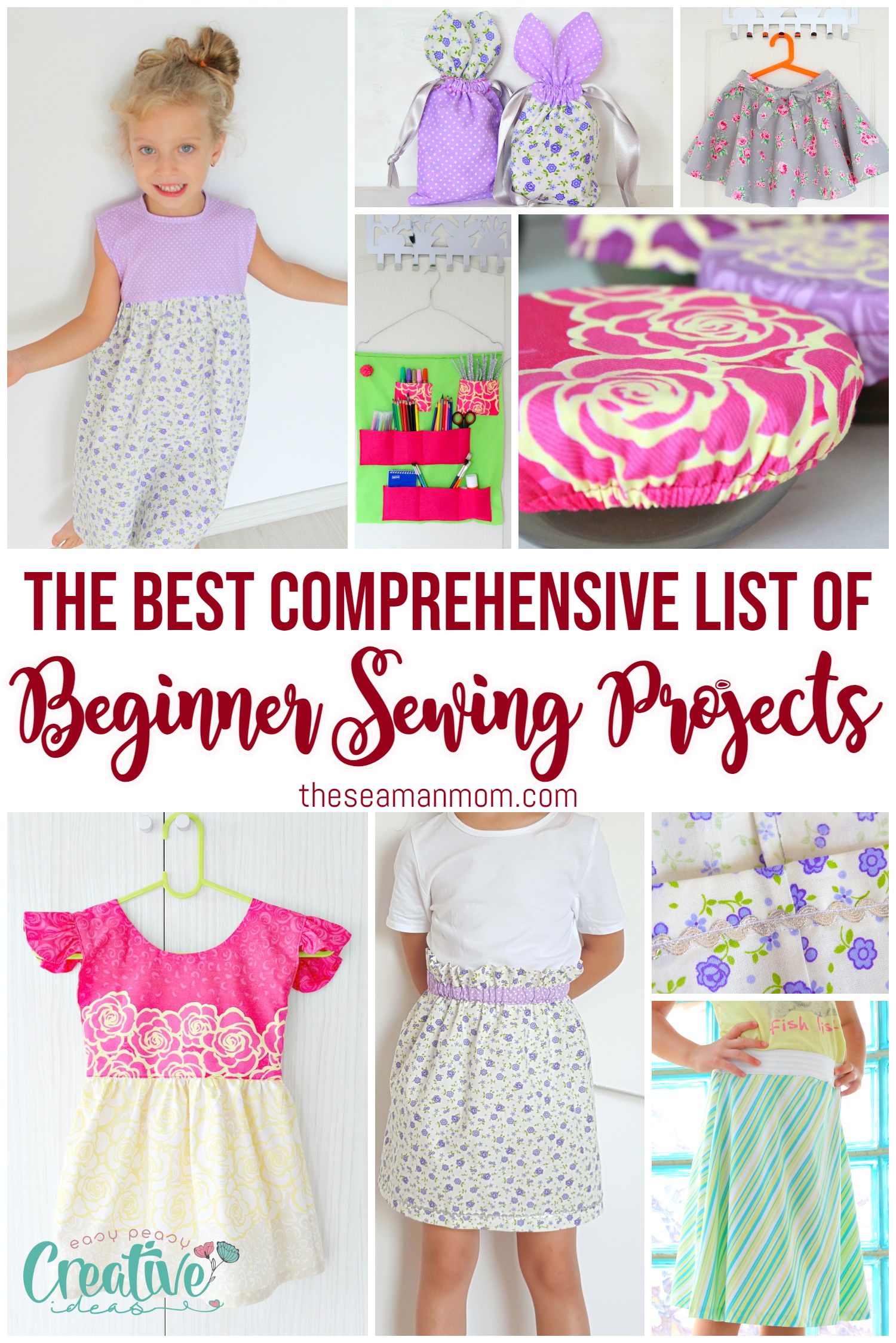 Are you new to sewing and looking for beginner sewing projects? Or maybe you're a seasoned sewer, but you're looking for some easy sewing projects? Either way, I've got you covered!

In this article, I'll share a comprehensive list of beginner sewing projects that are perfect for sewers of all levels. From simple garments to home décor projects, I've got beginner sewing projects for everyone and every skill. via @petroneagu