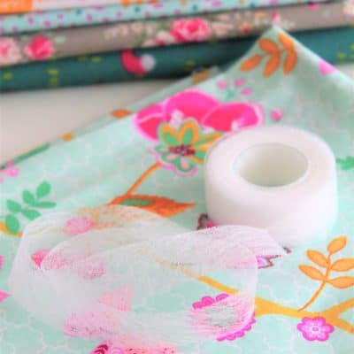What is hemming tape and what does it do?