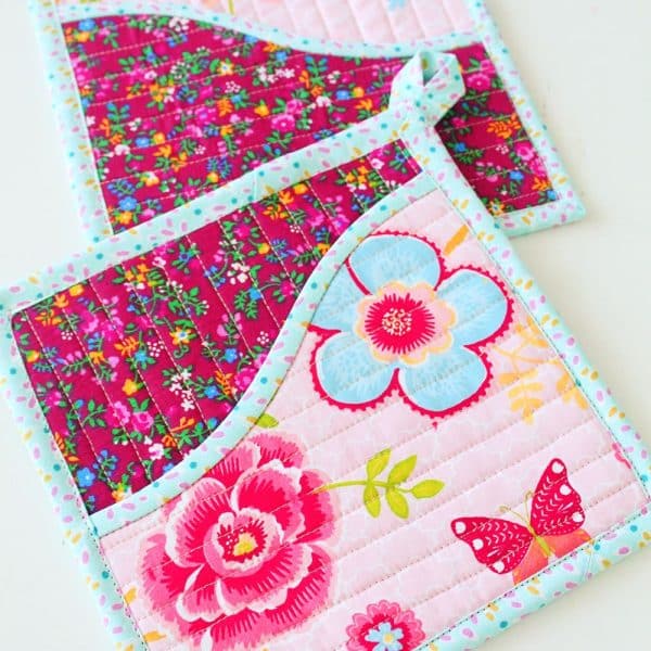 Free Square Kitchen Pot Holder Pattern - Easy Peasy Creative Ideas