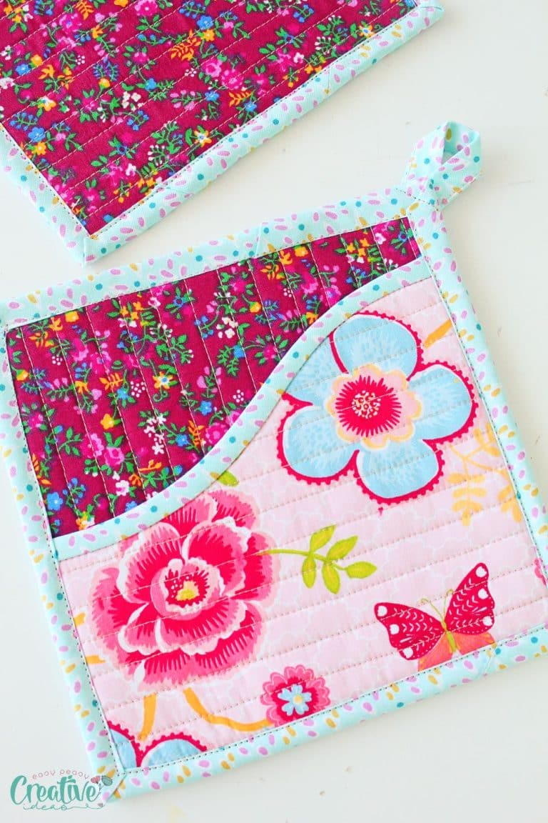 Free Square Kitchen Pot Holder Pattern - Easy Peasy Creative Ideas