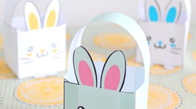 Printable Easter basket
