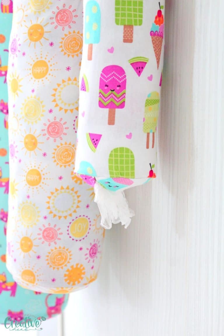 Plastic bag holder pattern