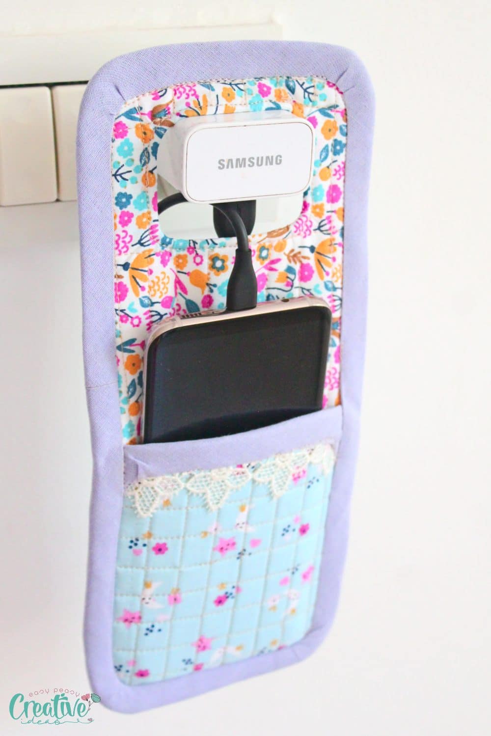 Mobile charger holder