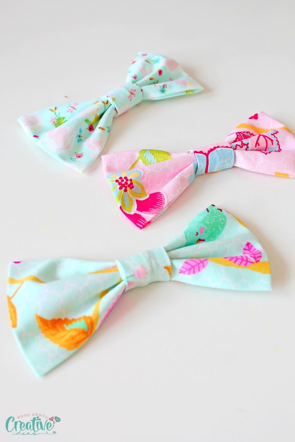 Fabric bow tutorial