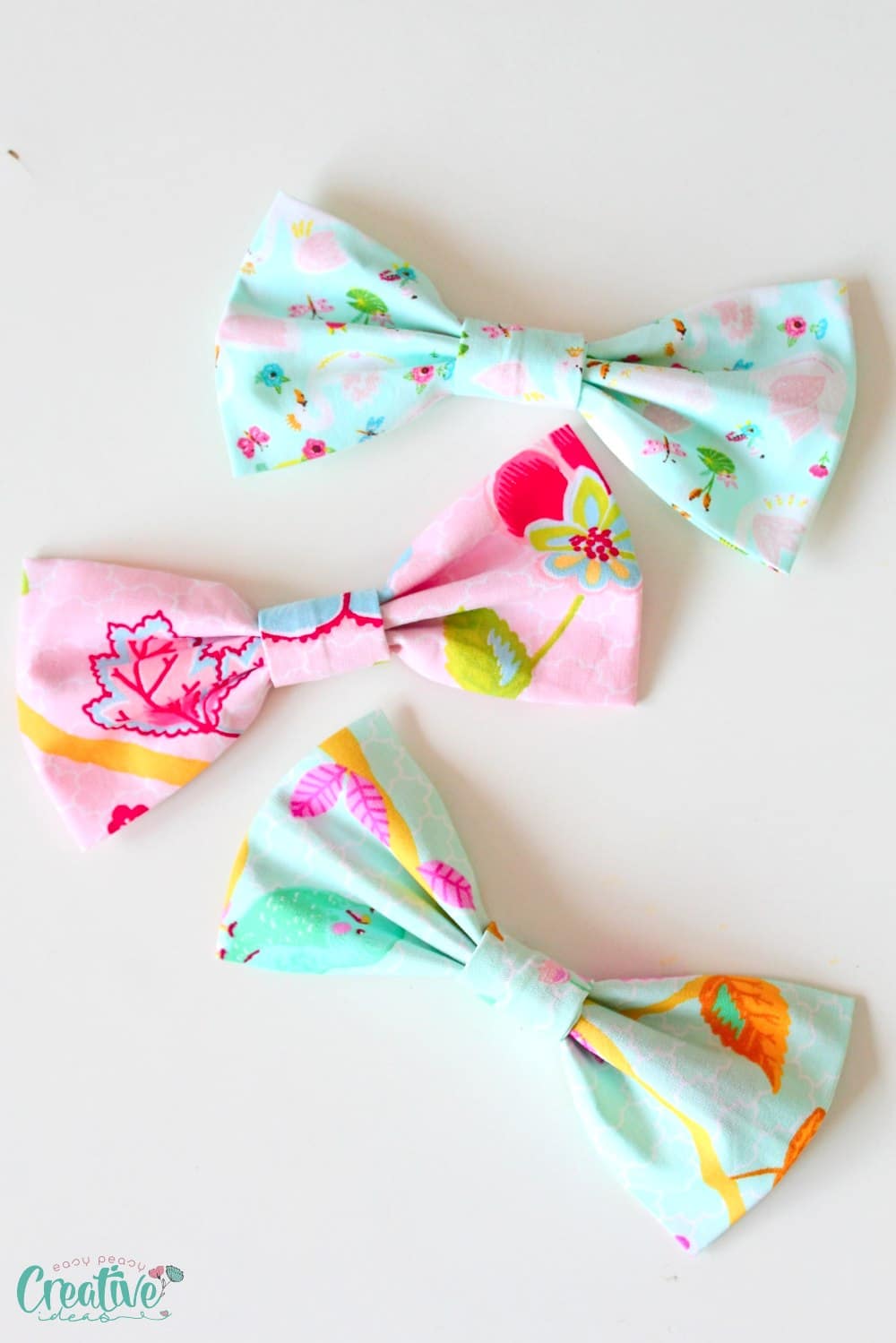 How to make a fabric bow in 10 minutes