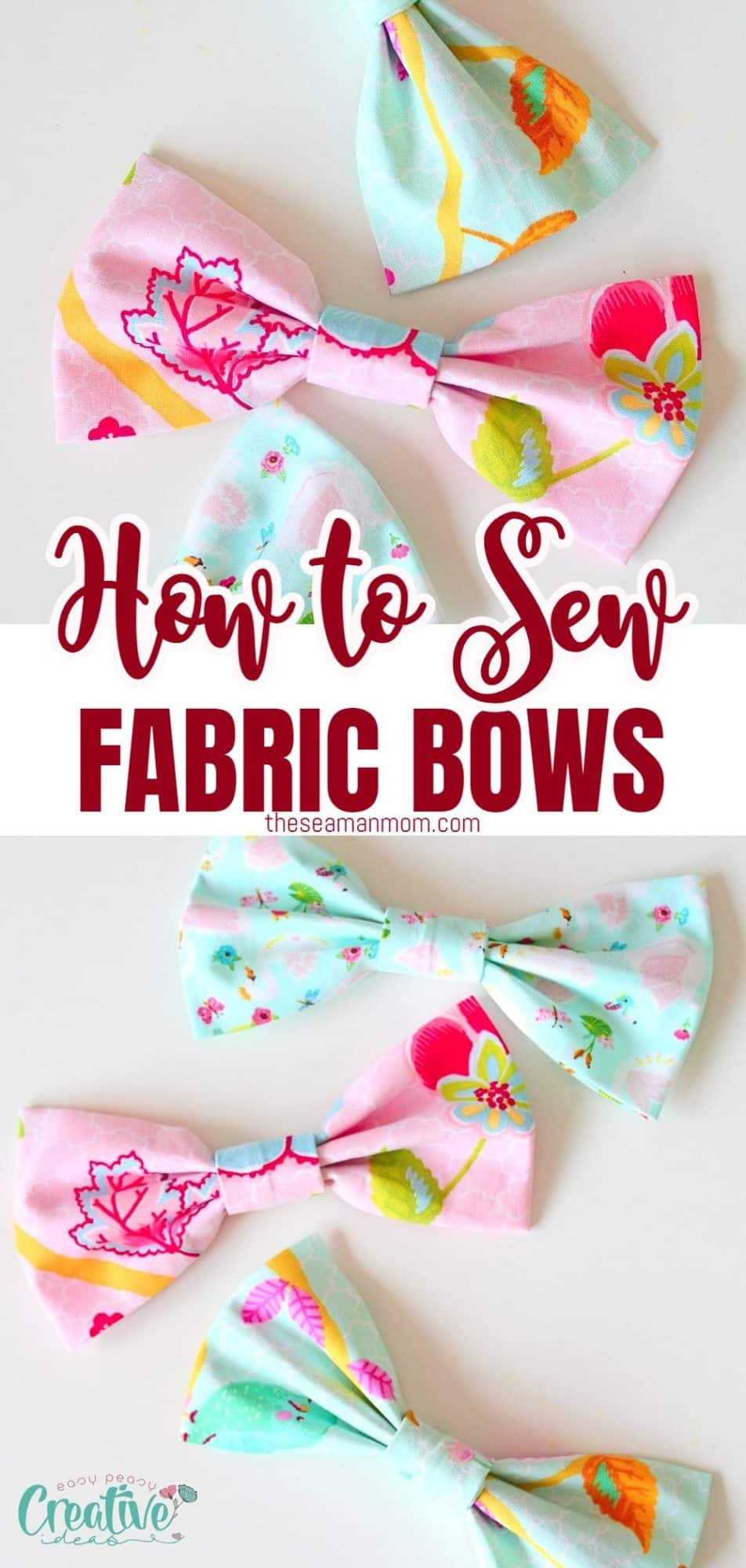 How to make fabric bows
