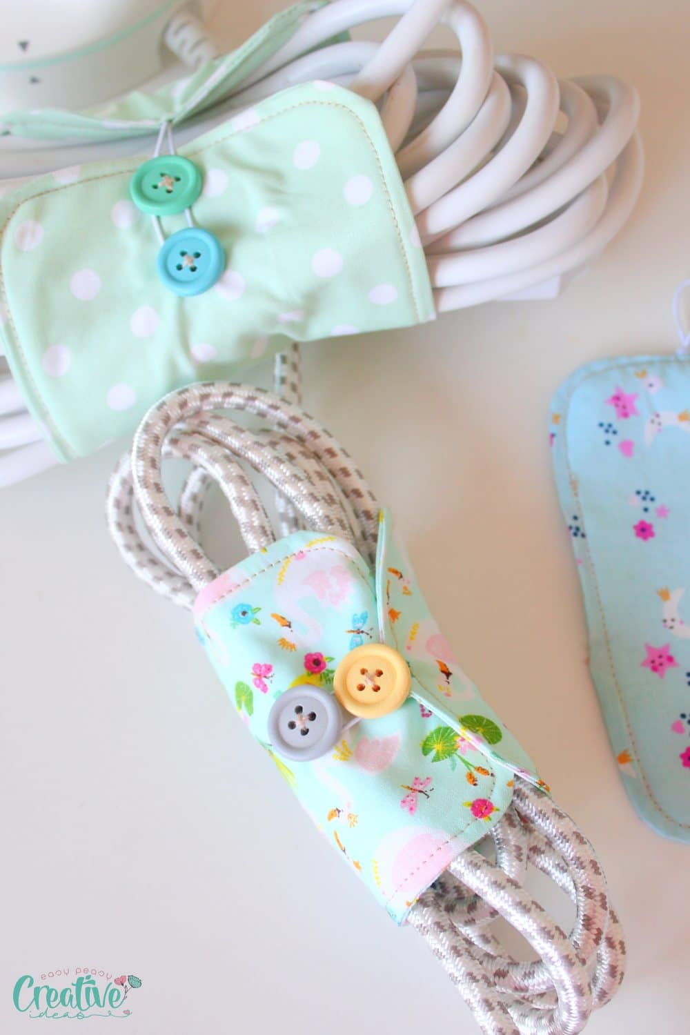 Simple DIY Cord Organizer Sewing Tutorial