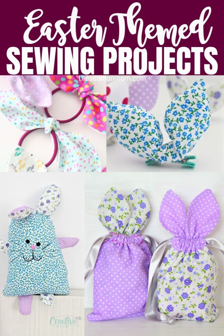 Colorful Easter sewing ideas to make
