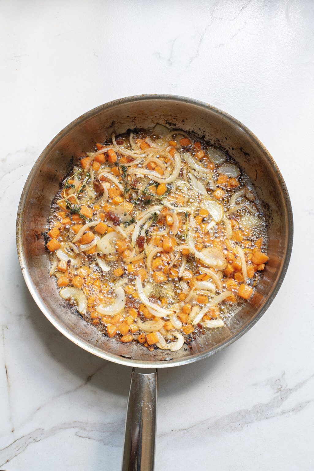 20 Minute Bone-in Skillet Chicken Thighs - Easy Peasy Creative Ideas