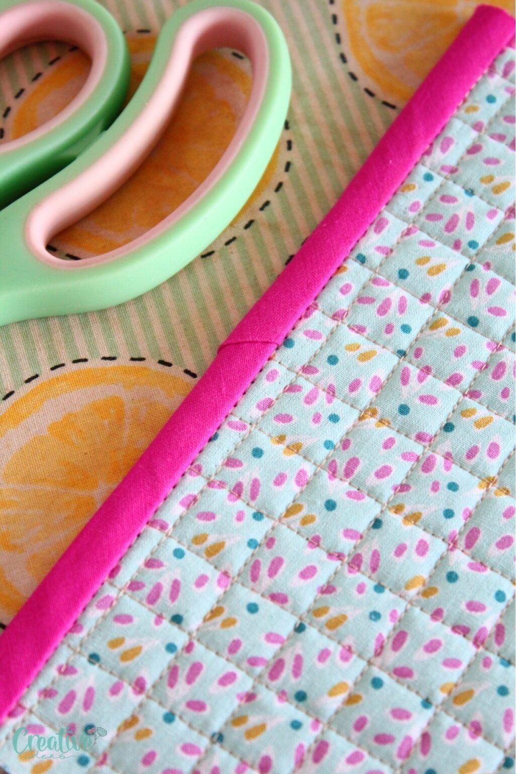 How to join binding strips the non-lazy way - Easy Peasy Creative Ideas